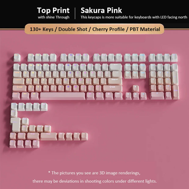 Keys Gradient Sakura