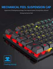 Wired Office Gaming Keyboard Mouse Set USB