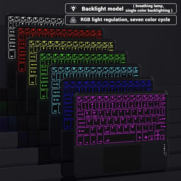 Hebrew/Russian/Spanish/Portuguese/Korean7-Colors Backlit