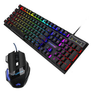 Wired Office Gaming Keyboard Mouse Set USB