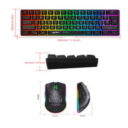 Wireless keyboard mouse