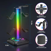 KDD Headset Stand with 9 Light Modes