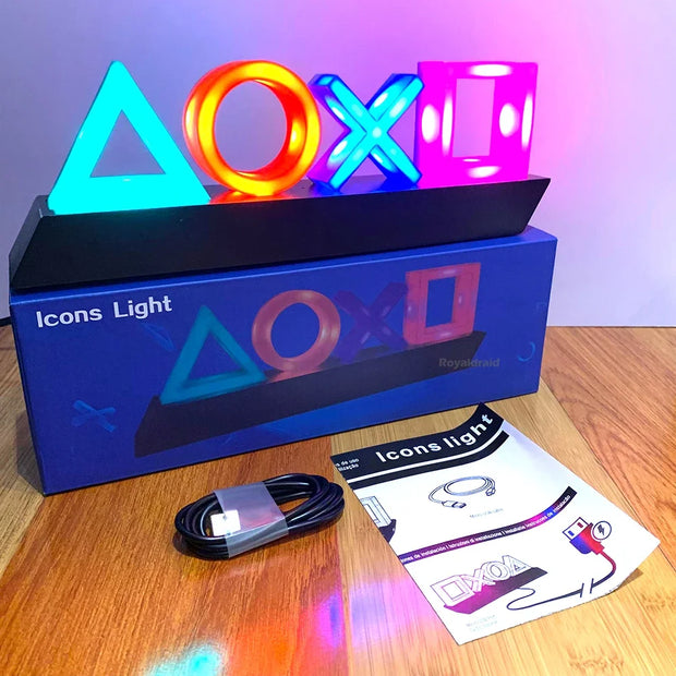 Game Icon Light For PS4 Playstation