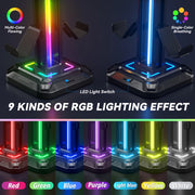 KDD Headset Stand with 9 Light Modes