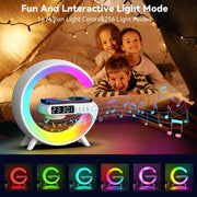 Multifunction RGB Light Bluetooth Speaker Alarm Clock