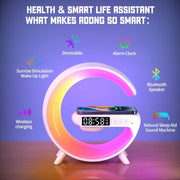 Multifunction RGB Light Bluetooth Speaker Alarm Clock