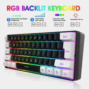 Keyboard and mouse 60% computer gaming combo